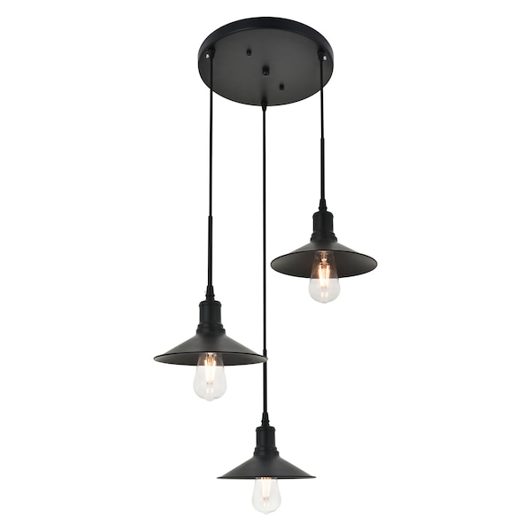 Etude 3 Light Black Pendant